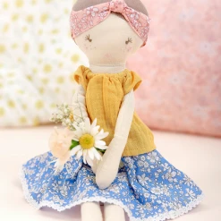 Albetta Flower Florence Linen Doll
