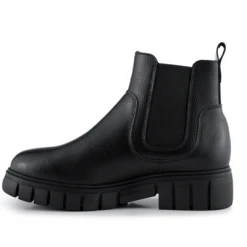 Shoe The Bear Rebel Chelsea Warm Leather Low Black Boot