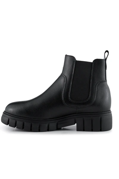 Shoe The Bear Rebel Chelsea Warm Leather Low Black Boot 3 Shoe The Bear Rebel Chelsea Warm Leather Low Black Boot