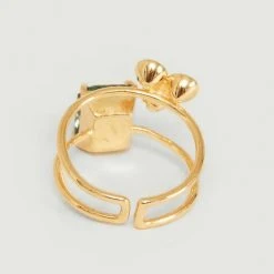 Medecine Douce Venezia Maxi Mother Of Pearl And Swarovski Crystal Ring