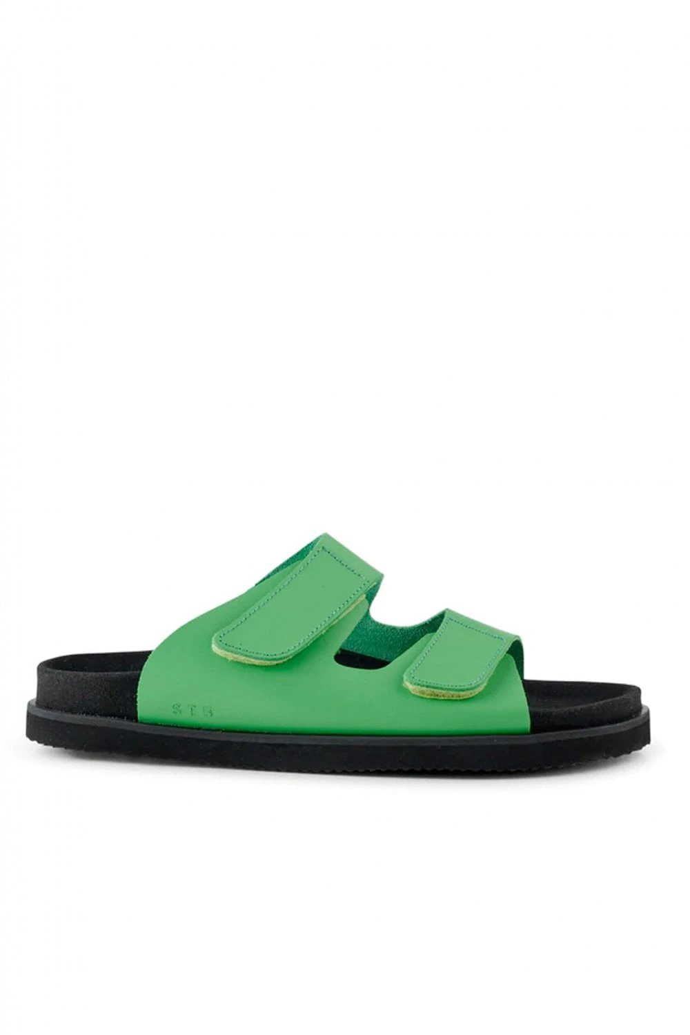 Shoe The Bear Fern Velcro Slider In Green 3 Shoe The Bear Fern Velcro Slider In Green