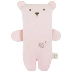 Albetta Light Pink Muslin Bear Cuddle Toy