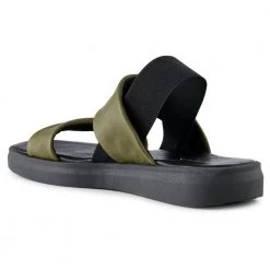 Shoe The Bear Brenna Sling Back In Moss Green