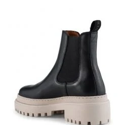 Shoe The Bear Iona Chelsea Boot Black/Beige