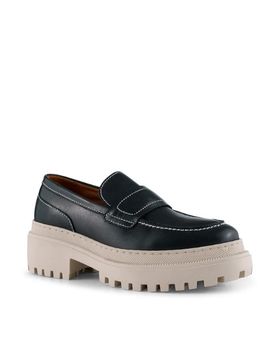 Shoe The Bear Iona Saddle Loafer Black Smooth 3 Shoe The Bear Iona Saddle Loafer Black Smooth
