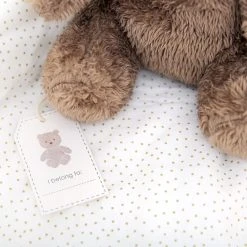 Albetta Cute Brown Bear Fur Toy