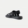 Shoe The Bear Black Brenna Fishermann Sandal