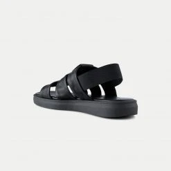 Shoe The Bear Black Brenna Fishermann Sandal