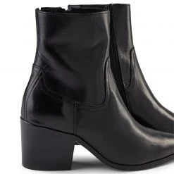 Shoe The Bear Black Georgia Leather Boots