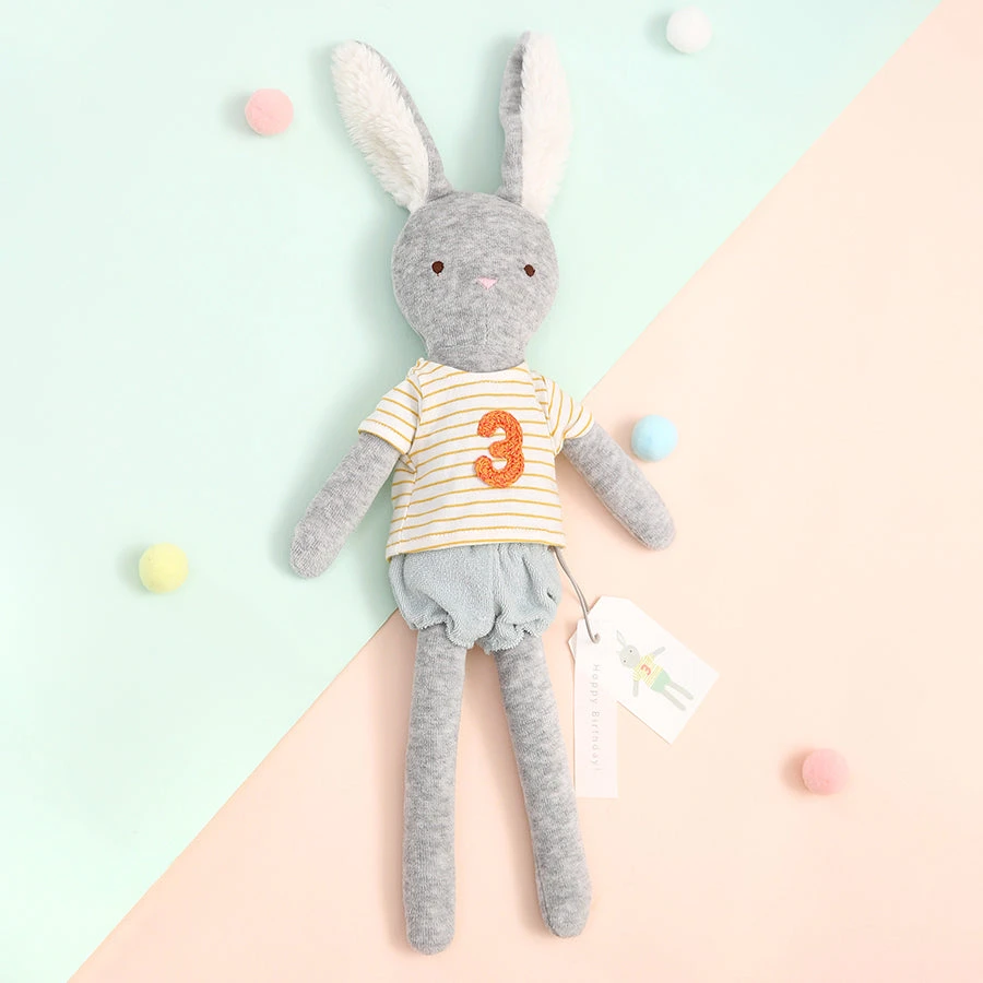 Albetta 3rd Birthday Bunny Toy 3 Albetta 3rd Birthday Bunny Toy