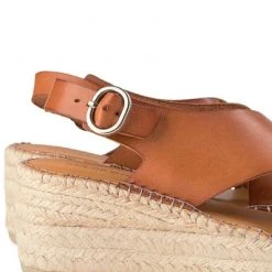 Shoe The Bear Orchid Cross Tan Sandals 9 Shoe The Bear Orchid Cross Tan Sandals