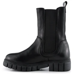 Shoe The Bear Rebel Chelsea High Black Leather Boot