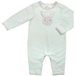 Albetta Bunny Towelling Babygrow