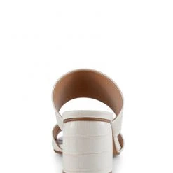 Shoe The Bear Runa Mule Off White Croco