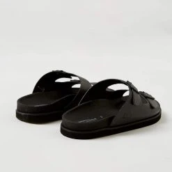 Shoe The Bear Luma Black Strap Sandal