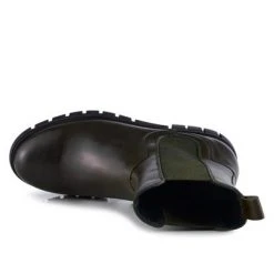 Shoe The Bear Rebel Chelsea High Khaki Leather Boot 7 Shoe The Bear Rebel Chelsea High Khaki Leather Boot