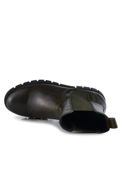 Shoe The Bear Rebel Chelsea High Khaki Leather Boot 5 Shoe The Bear Rebel Chelsea High Khaki Leather Boot