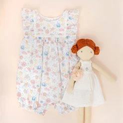 Albetta Floral Lace Romper