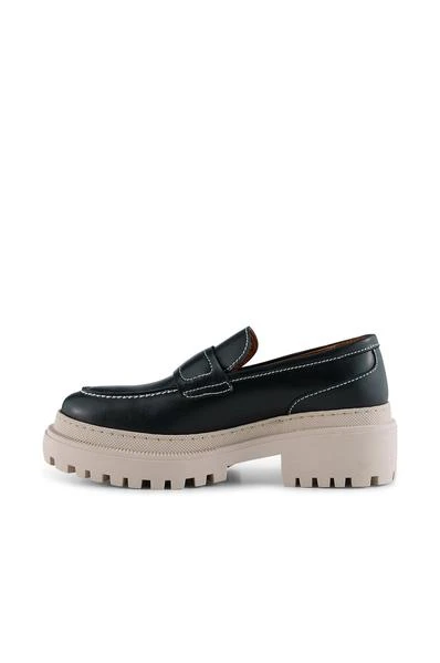 Shoe The Bear Iona Saddle Loafer Black Smooth 6 Shoe The Bear Iona Saddle Loafer Black Smooth