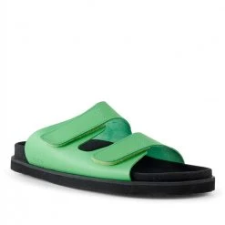 Shoe The Bear Fern Velcro Slider In Green