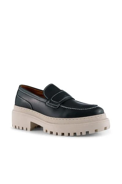 Shoe The Bear Iona Saddle Loafer Black Smooth 3 Shoe The Bear Iona Saddle Loafer Black Smooth