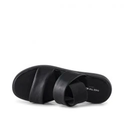 Shoe The Bear Brenna Sling Back Leather Sandal - Black