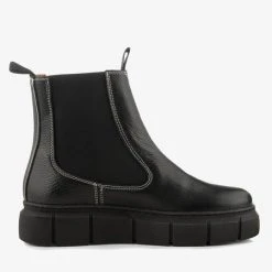 Shoe The Bear Tove Leather Chelsea Boots - Black