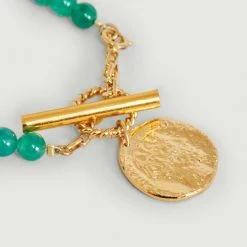 Medecine Douce Beige Grey and Green Wonderwall Bracelet