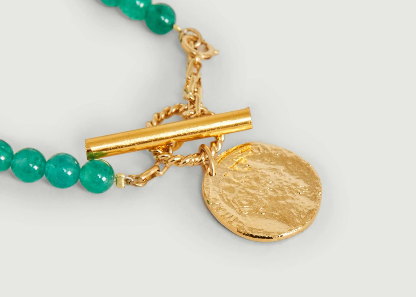 Medecine Douce Beige Grey and Green Wonderwall Bracelet 3 Medecine Douce Beige Grey and Green Wonderwall Bracelet