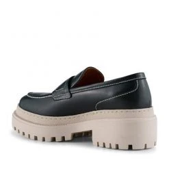 Shoe The Bear Iona Saddle Loafer Black Smooth 9 Shoe The Bear Iona Saddle Loafer Black Smooth