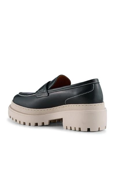 Shoe The Bear Iona Saddle Loafer Black Smooth 5 Shoe The Bear Iona Saddle Loafer Black Smooth
