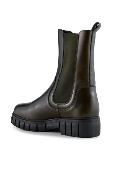 Shoe The Bear Rebel Chelsea High Khaki Leather Boot 4 Shoe The Bear Rebel Chelsea High Khaki Leather Boot