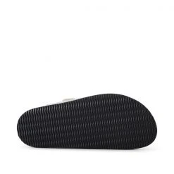 Shoe The Bear Fern Velcro Leather Sandal Off White