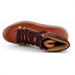 Shoe The Bear Agda Red Brown Hiking Boot