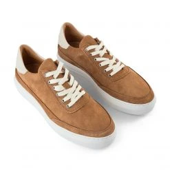 Shoe The Bear Tan Aren Suede Trainer
