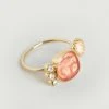 Medecine Douce Golden Quartz Medium Ring