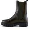Shoe The Bear Rebel Chelsea High Khaki Leather Boot