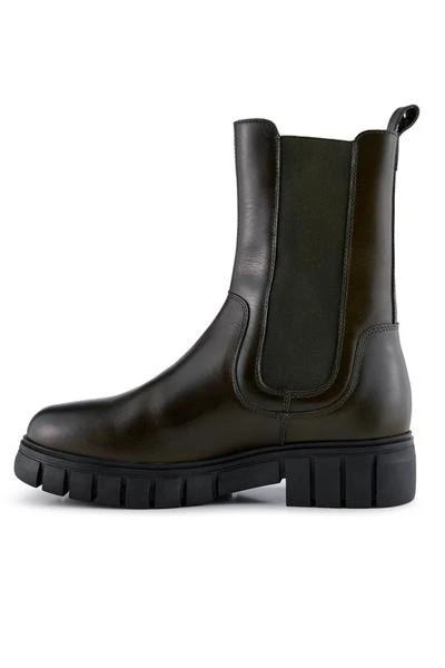 Shoe The Bear Rebel Chelsea High Khaki Leather Boot 3 Shoe The Bear Rebel Chelsea High Khaki Leather Boot