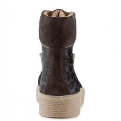 Shoe The Bear Agda Suede High Top Boots In Leopard 7 Shoe The Bear Agda Suede High Top Boots In Leopard