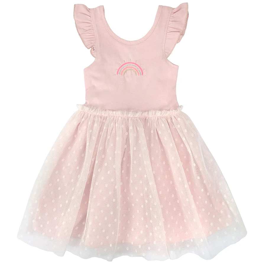 Albetta Pink Rainbow Ballet Dress 3 Albetta Pink Rainbow Ballet Dress