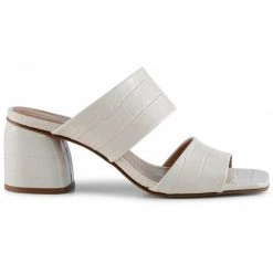 Shoe The Bear Off White Croco STB2086 Runa Mule