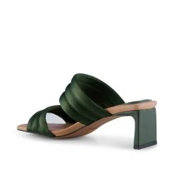 Shoe The Bear Sylvi Padded Strap In Moss Green