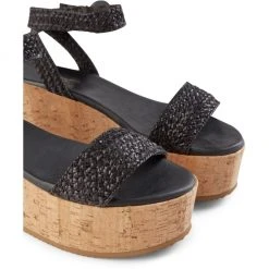 Shoe The Bear Begonia Ankle Sandals in Black