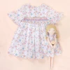 Albetta Flower Folie Hand Smocked Dress 1 Albetta Flower Folie Hand Smocked Dress