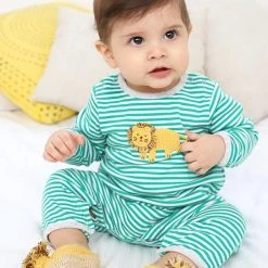 Albetta Tutina Con Dettaglio Alluncinetto Leone