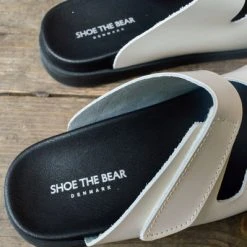 Shoe The Bear Fern Velcro Off White Sandals