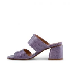 Shoe The Bear Runa Leather Mule - Lavender Croco 12 Shoe The Bear Runa Leather Mule - Lavender Croco