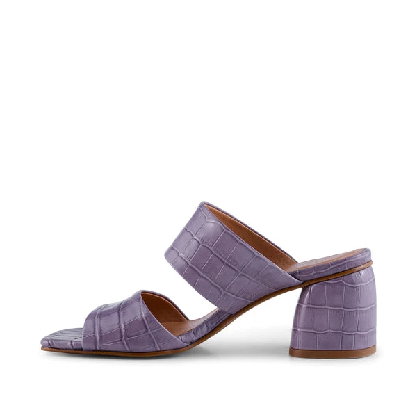 Shoe The Bear Runa Leather Mule - Lavender Croco 6 Shoe The Bear Runa Leather Mule - Lavender Croco