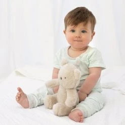 Albetta Cute Oatmeal Bear Fur Toy