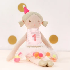 Albetta 1st Year Birthday Jersey Doll